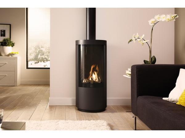 Veiling - Dru Circo gashaard showroommodel, Huis en Inrichting, Kachels