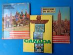 Themacollectie - 300 oude Kuifje chromos: VS en Canada, Antiek en Kunst