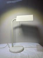 Lamp - Metaal - Vintage Witte Bureau Lamp