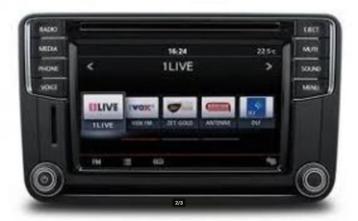 VW radio reparatie scherm display volkswagen transporter t6 beschikbaar voor biedingen