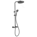 OUTLET Opbouw Regendouche Salenzi Giro Thermostatisch 30cm, Doe-het-zelf en Verbouw, Sanitair, Ophalen of Verzenden, Nieuw, Chroom