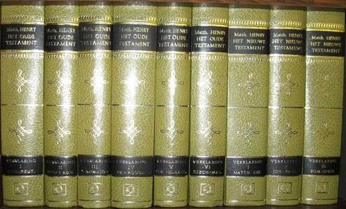 Henry, Matthew-Bijbelverklaring (compleet, 9 delen), Boeken, Overige Boeken, Gelezen, Verzenden