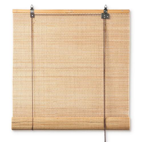 Rolgordijn bamboe - 180x180 cm, Huis en Inrichting, Stoffering | Gordijnen en Lamellen, Verzenden