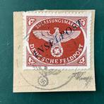 Duitse Rijk 1944 - Inselpost op fragment met einwandfrei, Postzegels en Munten, Gestempeld