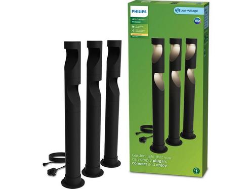 Philips Desi GardenLink - 3-pack - Sokkellamp - 24V - Warm, Huis en Inrichting, Woonaccessoires | Overige, Zo goed als nieuw, Verzenden