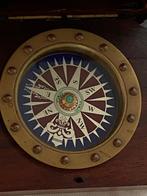 Maritieme objecten - Vintage kompas gemaakt van brons in, Antiek en Kunst