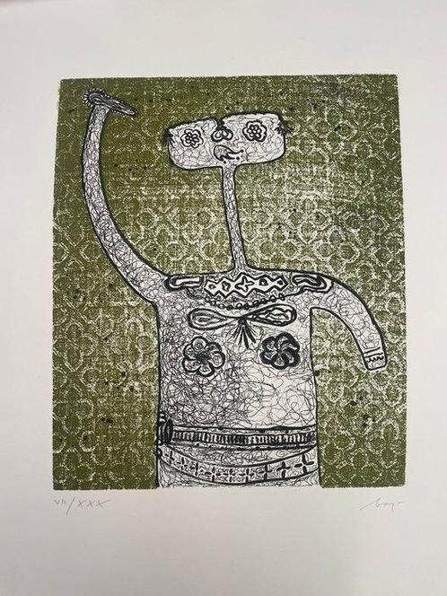 Enrico Baj (1924-2003) - Dama, Antiek en Kunst, Antiek | Overige Antiek