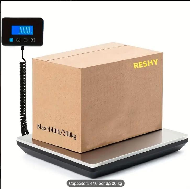 Weegschaal digitaal pakket weegschaal pakketweegschaal nieuw, Witgoed en Apparatuur, Weegschalen, Nieuw, Ophalen of Verzenden