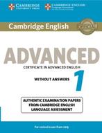 Cambridge English Advanced 1 for Revised Exam  9781107689589, Zo goed als nieuw