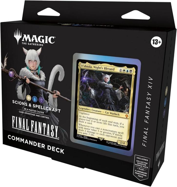 Magic The Gathering TCG Final Fantasy Commander Deck-Scions, Hobby en Vrije tijd, Verzamelkaartspellen | Overige, Nieuw, Ophalen of Verzenden