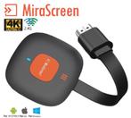 Mirascreen 4K smart tv mediaspeler wifi (chromecast apple tv, Audio, Tv en Foto, Mediaspelers, Verzenden, Nieuw