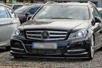 Front Splitter Spoiler voor Mercedes C-Klasse W204 S204 C204, Nieuw, Ophalen of Verzenden, Bumper, Mercedes-Benz