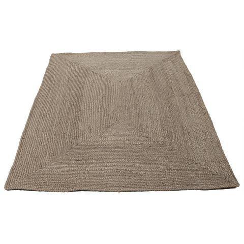 carpetfine Vloerkleed Nele jute-vloerkleed, Huis en Inrichting, Stoffering | Tapijten en Kleden, Nieuw, Verzenden