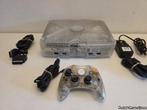Xbox Classic - Console - Crystal + Controller - Mod, Verzenden, Gebruikt