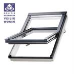 Fakro tuimeldakraam FTU-V U3 PK (55°) 114x118 cm, Doe-het-zelf en Verbouw, Glas en Ramen, Verzenden, 80 tot 120 cm, 80 tot 120 cm