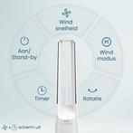 2dekans | Auronic Torenventilator - Bladeless Model -, Witgoed en Apparatuur, Airco's, Ophalen of Verzenden, Zo goed als nieuw