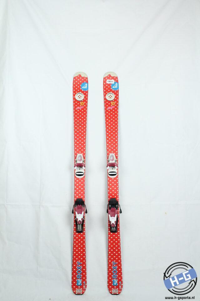 Refurbished - Ski - Roxy Hearts red - 140, Sport en Fitness, Skiën en Langlaufen, Skiën, 140 tot 160 cm, Gebruikt, Overige merken