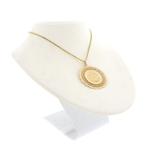 Gouden hanger van het Parthenon (Hanger of bedel), Sieraden, Tassen en Uiterlijk, Bedels, Ophalen of Verzenden, Gebruikt, Goud