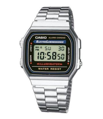 Casio horloge Vintage Iconic A168WA-1YES Dames Horloge - 36. beschikbaar voor biedingen