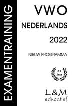 Examentraining Vwo Nederlands 2022 9789054894384, Zo goed als nieuw, Verzenden