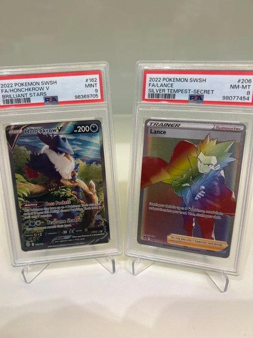 Pokémon - 2 Graded card - PSA 9, Hobby en Vrije tijd, Verzamelkaartspellen | Pokémon