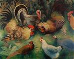 Georges Manzana Pissarro (1871-1961) - LAia, con gallo e