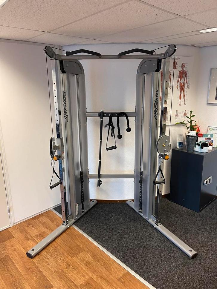 Homegym Life Fitness Optima Serie Dual Adjustable Pulley, Sport en Fitness, Fitnessapparatuur, Krachtstation, Zo goed als nieuw