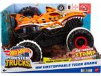 Hot Wheels Monster Trucks Unstoppable Tiger Shark - Raceauto, Verzenden, Zo goed als nieuw