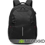 ACT Global rugzak 15,6 inch, zwart, met USB-laadpoort, Computers en Software, Laptoptassen, Verzenden, Nieuw