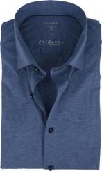 OLYMP Lvl 5 Overhemd 24/Seven Rook Blauw maat 38 Heren, Kleding | Heren, Overhemden, Verzenden, Nieuw, Blauw, OLYMP