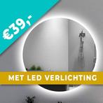 AKTIE: Badkamerspiegel Nella Rond met LED VERLICHTING, Huis en Inrichting, Overige typen, Nieuw, 50 tot 100 cm, Minder dan 25 cm