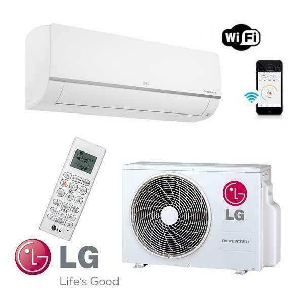 LG Airco Standard Plus 5,0 kW incl. Wifi, Witgoed en Apparatuur, Airco's, Koelen en Ontvochtigen, Ventileren, Verwarmen, Nieuw