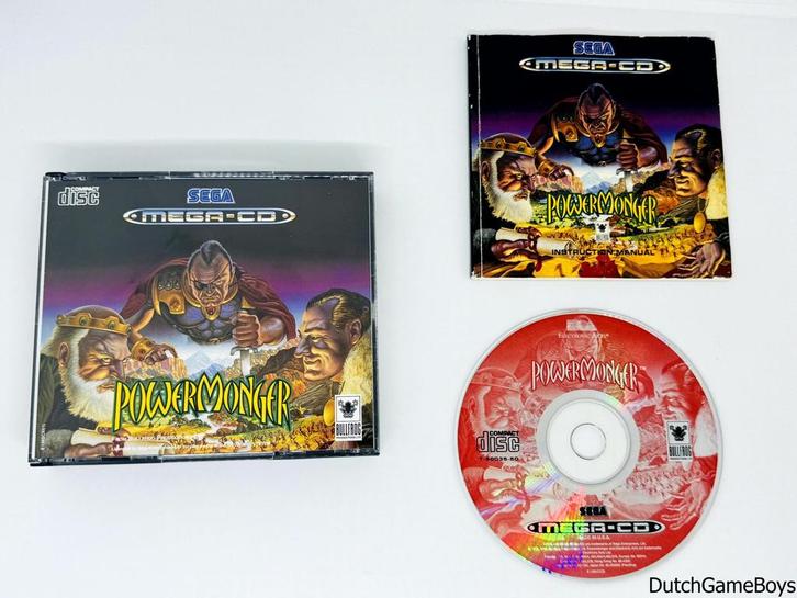 Sega Mega CD - Power Monger, Spelcomputers en Games, Games | Sega, Gebruikt, Verzenden