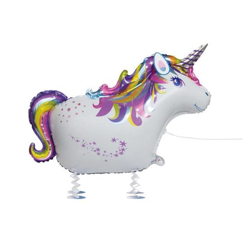 Airwalker Unicorn 86cm, Hobby en Vrije tijd, Feestartikelen, Nieuw, Verzenden