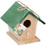 Lifetime Houten vogelhuisje - klassiek ontwerp - groen da..., Ophalen of Verzenden, Nieuw