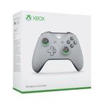 Microsoft Xbox One S Draadloze Controller - Grijs & Groen (N, Spelcomputers en Games, Spelcomputers | Xbox | Accessoires, Verzenden