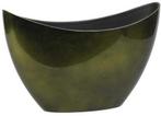 Bootschaal hoog Dark Groen 24x10x14 cm, Ophalen of Verzenden, Nieuw