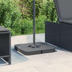 vidaXL 4-delige Set parasolvoeten voor kruisvoet parasol 100, Tuin en Terras, Parasols, Verzenden, Nieuw, Parasolvoet
