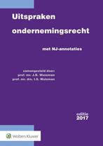 Uitspraken ondernemingsrecht 2017 9789013141481, Boeken, Verzenden, Gelezen