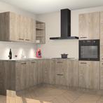 Cantaro Eiken keuken Cognac 99592, Verzenden, Nieuw