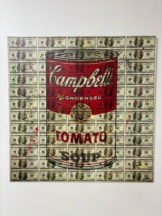 N.Nathan - Street Board Campbells, Antiek en Kunst, Kunst | Schilderijen | Modern