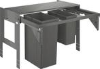 Tweedekans | GROHE Inbouw prullenbak - 2 afvalbakken (1x29L, Ophalen of Verzenden, Zo goed als nieuw