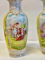Kaufmann - Vaas (2) - Exclusieve antieke Oostenrijkse stijl, Antiek en Kunst, Antiek | Glas en Kristal