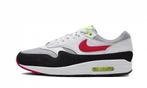 -6% Nike  Nike Air max 1 volt chili  maat 44,5, Verzenden, Nieuw, Zwart