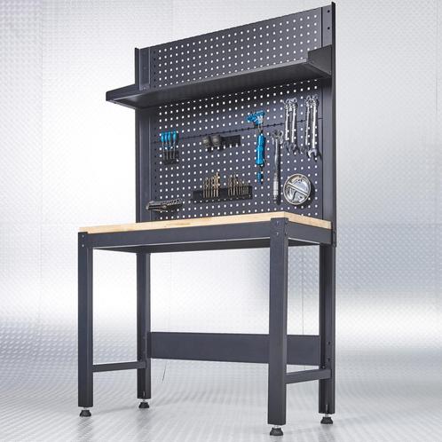 Datona Werkbank PREMIUM eiken 119 cm breed - Datona - Mat, Doe-het-zelf en Verbouw, Werkbanken, Nieuw, Ophalen of Verzenden