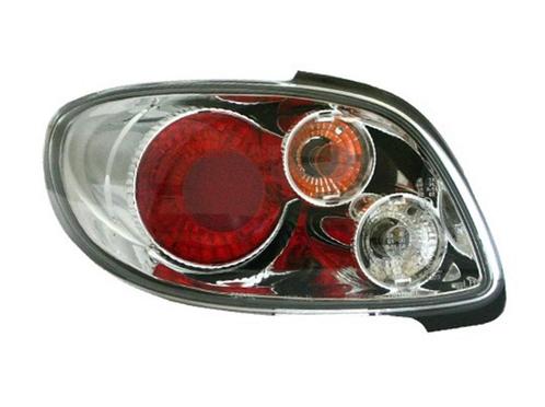 Carnamics Achterlichten | Peugeot 206 CC 01-07 2-d |  chroom, Auto-onderdelen, Verlichting, Nieuw, Verzenden