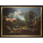 Andrea Locatelli (1695-1741), Toegeschreven aan - Paesaggio