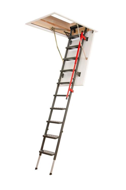 Fakro LML Lux 280/3 metalen vlizotrap bakhoogte 31 cm 70x140, Doe-het-zelf en Verbouw, Glas en Ramen, Verzenden