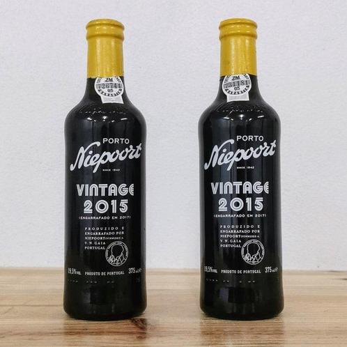 2015 Niepoort - Vintage Port -  Douro  - 2 Halve fles (0.375, Verzamelen, Wijnen