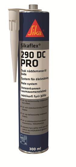 Sika Maritiem Sikaflex 290 dc pro 300 ml, zwart, patroon, Doe-het-zelf en Verbouw, Isolatie en Afdichting, Nieuw, Verzenden